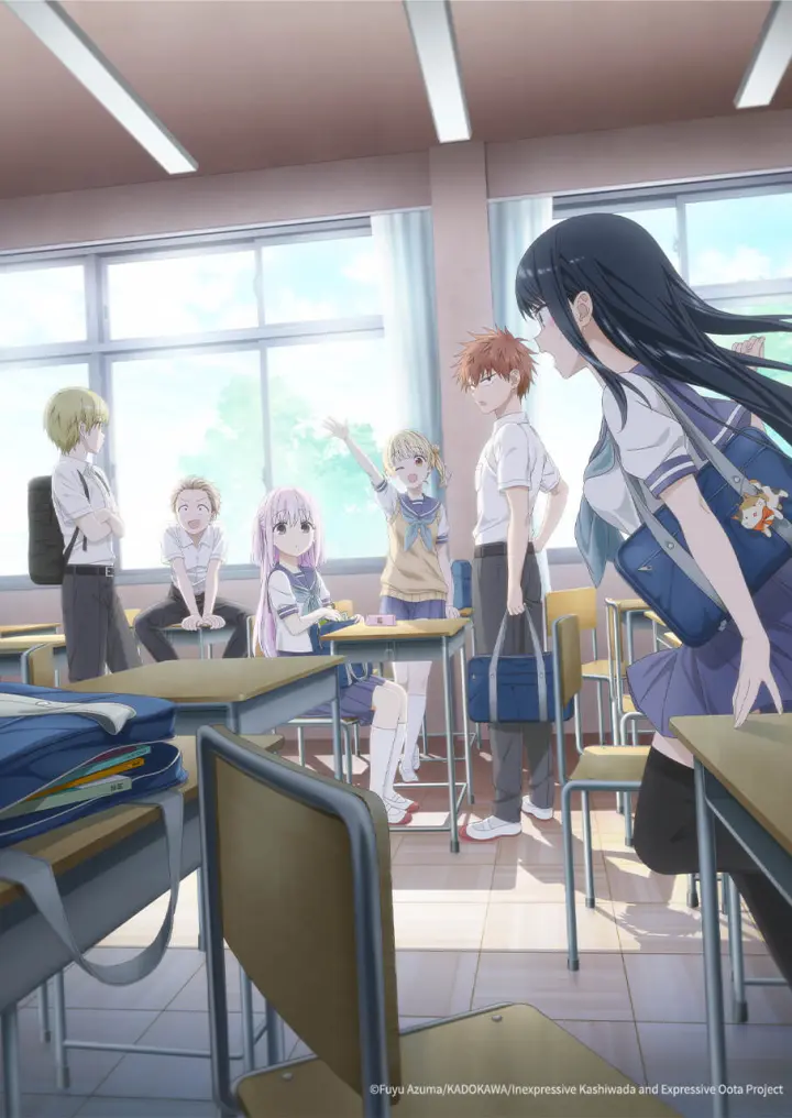 无口的柏田小姐与元气的太田君